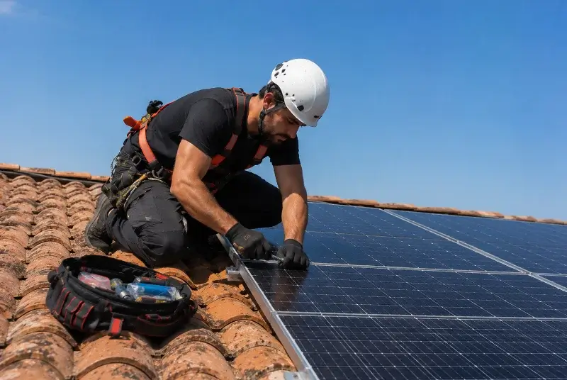 Maintenance et monitoring de panneaux solaires à Ladern-sur-Lauquet